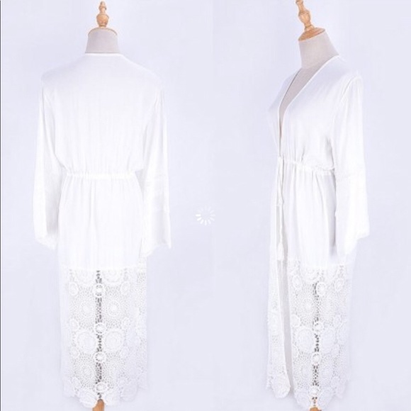 New! HOST PICK 🌸Gorgeous bohemian cover up dress - Picture 4 of 4